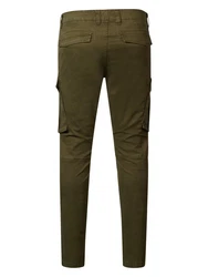 Petrol Industries Chinohose Cargo-Hose Waikiki Khaki/Dunkelgrün