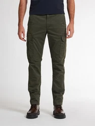 Petrol Industries Chinohose Cargo-hose Ipnavik Dunkelgrün/Khaki