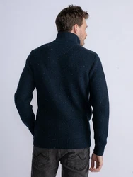 Petrol Industries Strickpullover Lemont Dunkelblau/Blau