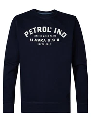 Petrol Industries Sweatshirt Sweater Ruth Dunkelblau/Blau/Pastell