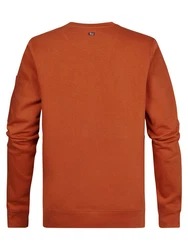 Petrol Industries Sweatshirt Sweater Ruth Orange/Braun