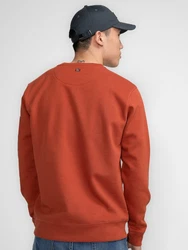 Petrol Industries Sweatshirt Sweater Ruth Orange/Braun