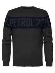 Petrol Industries Strickpullover Ephrata Dunkelblau