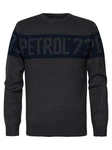 Petrol Industries Strickpullover Ephrata Dunkelblau