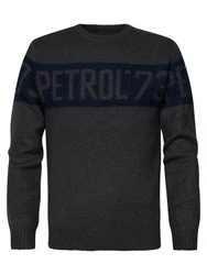 Petrol Industries Strickpullover Ephrata Dunkelblau