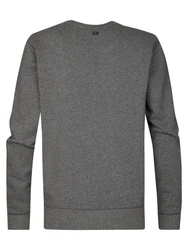 Petrol Industries Sweatshirt mit Logo Margerie Dunkelgrau/Grau