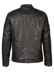 Petrol Industries Winterjacke PU Bikerjacke Girdwood Schwarz/Dunkelbraun/Grau/Dunkelgrau/Braun/Dunkelgrün