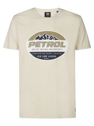 Petrol Industries T-Shirt Kennicott Khaki/Braun/Grau
