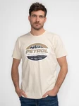 Petrol Industries T-Shirt Kennicott Khaki/Braun/Grau
