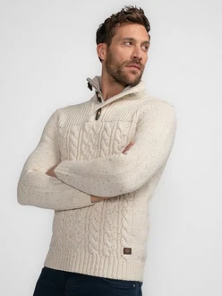 Petrol Industries Pullover Diomede Ecru