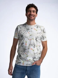 T-Shirt T-Shirt mit Botanikmuster Sanibel Island