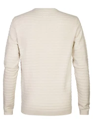 Petrol Industries Strickpullover Adak ecru