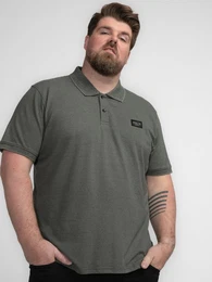 Poloshirt Klassisches Poloshirt in Plus Size Arctic