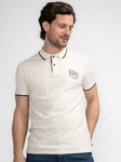 Petrol Industries Poloshirt 35 years greige/schwarz