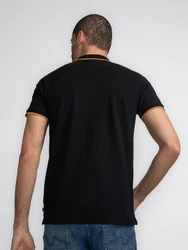 Petrol Industries Poloshirt 35 years orange/schwarz