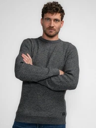 Strickpullover Melierter Pulover Prince