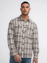 Petrol Industries Hemd Beaufort Braun/Beige