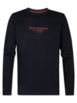 Petrol Industries Sweatshirt mit Logodruck Iconic (35) Dunkelblau/Blau/Lila