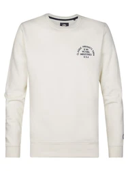 Petrol Industries Sweatshirt Sweater mit Rückenaufdruck 35 years 