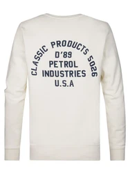 Petrol Industries Sweatshirt Sweater mit Rückenaufdruck 35 years 