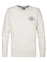 Petrol Industries Sweatshirt Sweater mit Rückenaufdruck 35 years 