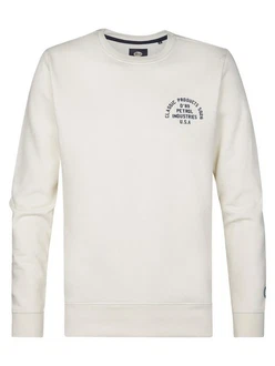 Petrol Industries Sweatshirt Sweater mit Rückenaufdruck 35 years