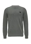 s.Oliver Strickpullover Dunkelgrau/Hellgrau/Grau