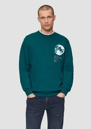 Sweatshirt Wrmendes Sweatshirt mit Frontprint Artwork
