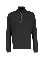 LERROS Sweatshirt T-Shirt Dunkelgrau/Schwarz/Grau