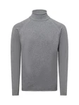 Nils Sundström Strickpullover Hellgrau/Grau/Dunkelgrau