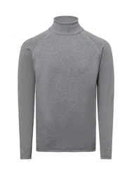 Nils Sundström Strickpullover Hellgrau/Grau/Dunkelgrau