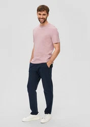 s.Oliver Kurzarmshirt T-Shirt Rosa/Lila
