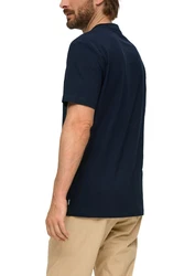 s.Oliver T-Shirt Kurzarmshirt Dunkelblau
