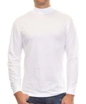 RAGMAN Langarmshirt Stehkragen Weiß/Creme/Grau