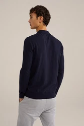 WE Fashion Poloshirt Dunkelblau/Blau