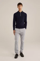WE Fashion Poloshirt Dunkelblau/Blau