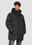 s.Oliver Allwetterjacke Puffermantel Schwarz/Dunkelgrau