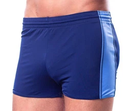 Badehose Herren Badehose mit Kordelzug Gummibund