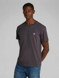 Calvin Klein Jeans T-Shirt 2 PACK MONOLOGO Logodruck Dunkelblau/Dunkelgrau/Blau/Rot/Schwarz/Grau