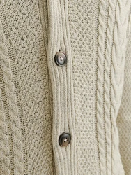 Jack & Jones Strickjacke JJCRAIG KNIT SHAWL NECK AW24 