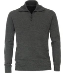 CASAMODA Troyer Strickpullover Pullover Dunkelgrau/Grau