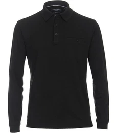Langarm-Poloshirt Polo-Shirt Langarm gestreift