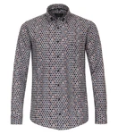 CASAMODA Langarmshirt Freizeithemd Grün