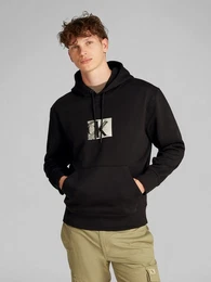 Hoodie SMALL CK BOX HOODIE Kngurutasche, Logodruck