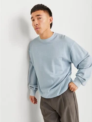JACK & JONES Sweatshirt 'JJECharge' hellblau