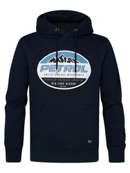 Petrol Industries Sweatshirt Hoodie Taku Blau/Dunkelblau