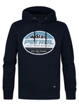 Petrol Industries Sweatshirt Hoodie Taku Blau/Dunkelblau