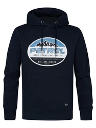Petrol Industries Sweatshirt Hoodie Taku Blau/Dunkelblau