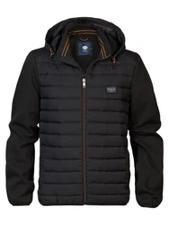 Petrol Industries Winterjacke Palmer Schwarz/Dunkelblau