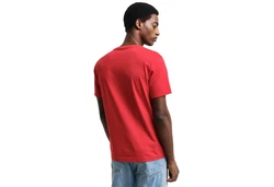 Gant T-Shirt REGULAR ARCHIVE SHIELD Rot/Dunkelrot/Grau